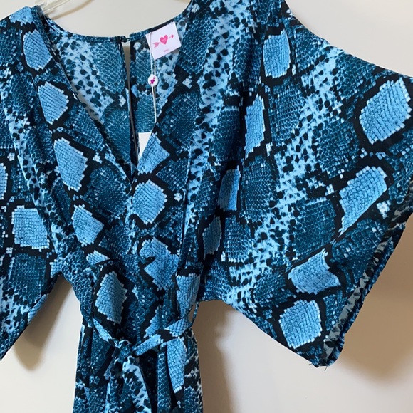 Buddy Love River Romper Blues - Picture 6 of 8